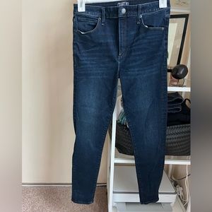 Abercrombie high rise super skinny jeans